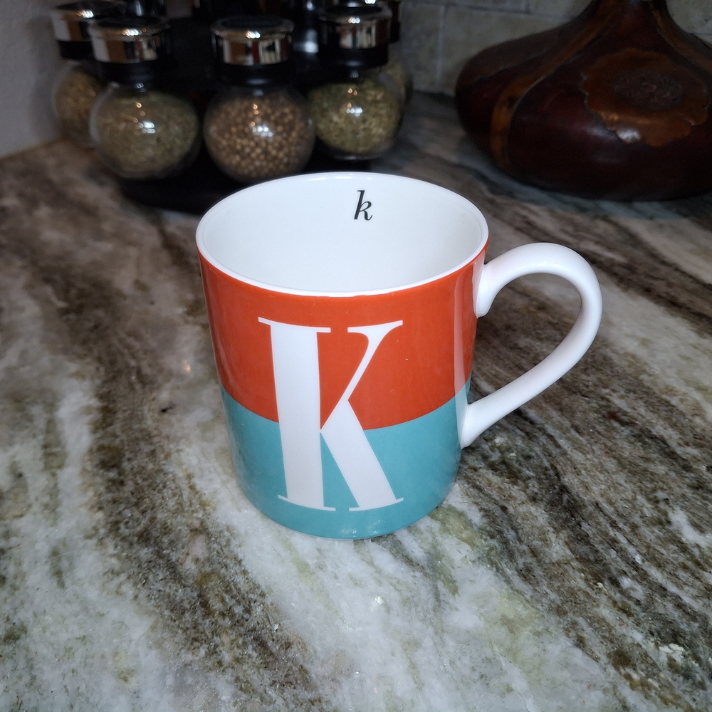 Colorful Monogram Mug